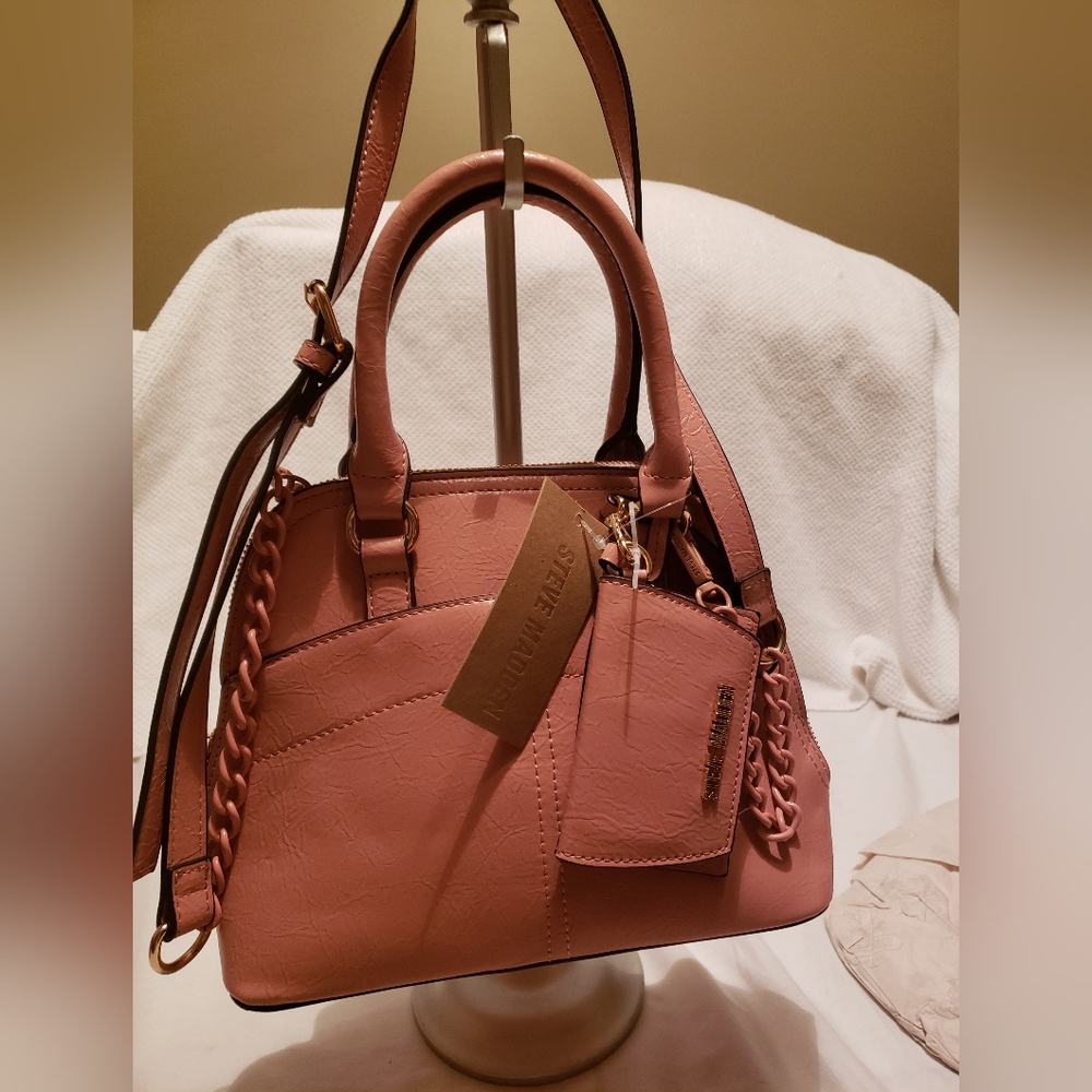 Steve Madden Sienna Blush Satchel Crossbody